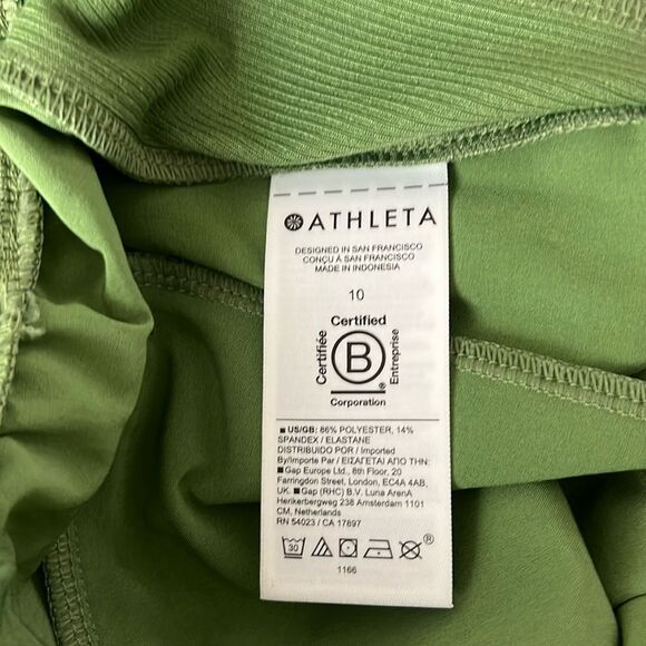 Athleta Women's 10 Brooklyn Ankle Jogger Pants Vineyard Green - Picture 8 of 10